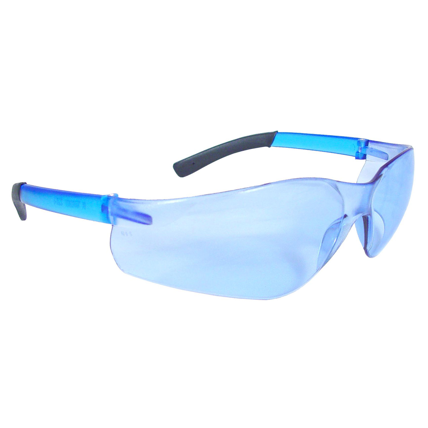 Rad-Atac™ Safety Eyewear - Light Blue Frame - Light Blue Lens - Tinted Lens